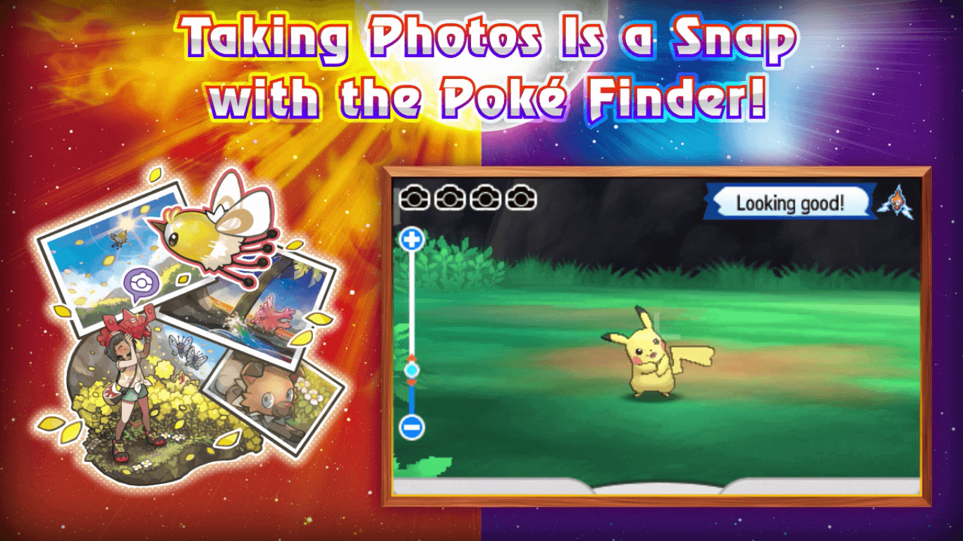 Foto de Nintendo mostra muitas novidades em Pokemon Sun e Moon, incluindo modo Snap