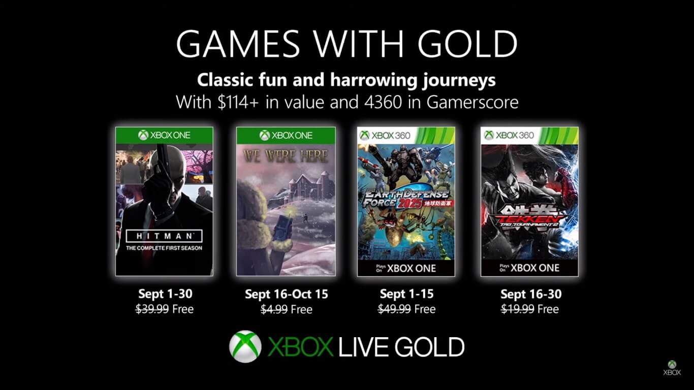 Foto de Confiram os jogos gratuitos da Xbox Live Gold de Setembro