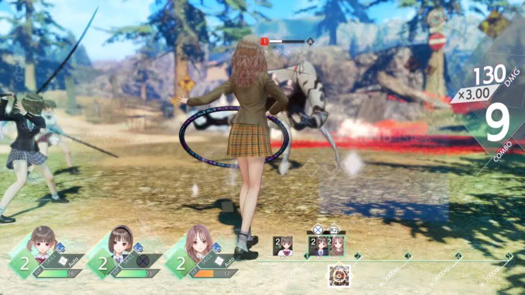 BLUE REFLECTION combos
