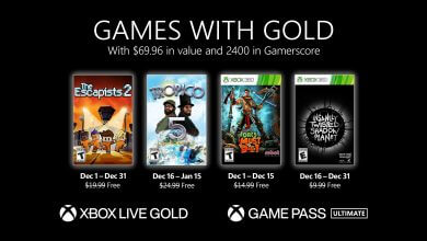 Foto de Xbox Live Gold de dezembro tem seus jogos revelados